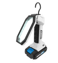 HART 20V Cordless Folding Project Light Kit 850 Lumens w/ 1.5Ah Battery & Charger NEW