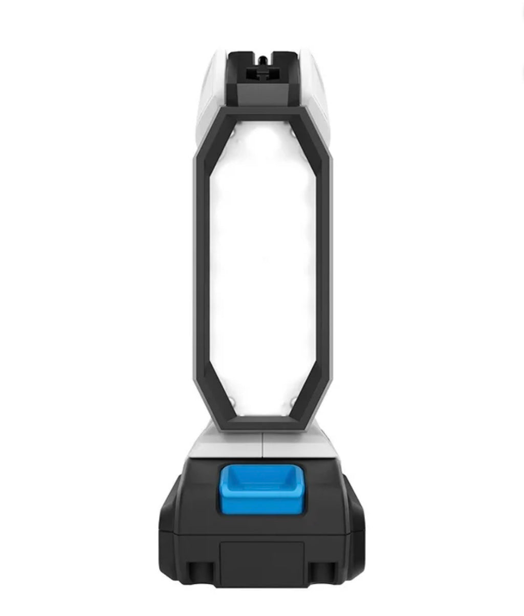 HART 20V Cordless Folding Project Light Kit 850 Lumens w/ 1.5Ah Battery & Charger NEW
