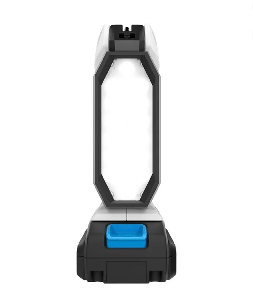 HART 20V Cordless Folding Project Light Kit 850 Lumens w/ 1.5Ah Battery & Charger NEW