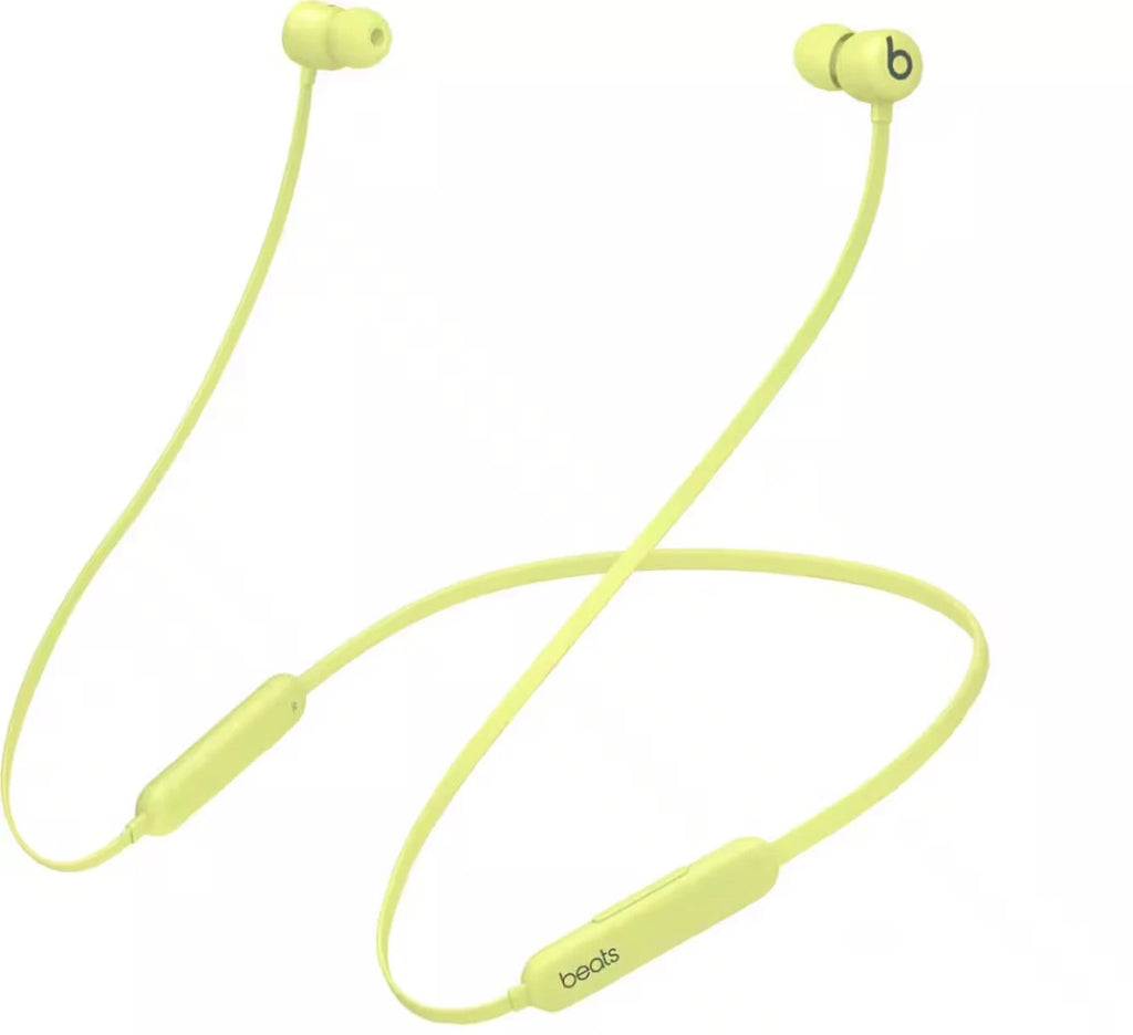 Beats Flex Wireless Bluetooth Earphones Yuzu Yellow MYMD2LL/A Magnetic Earbuds