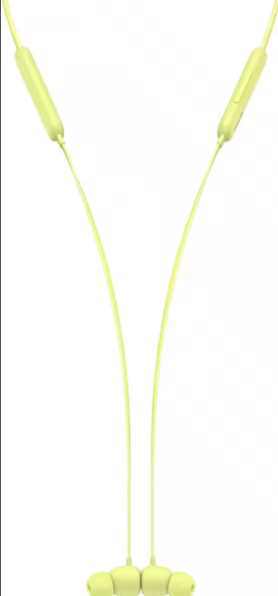 Beats Flex Wireless Bluetooth Earphones Yuzu Yellow MYMD2LL/A Magnetic Earbuds